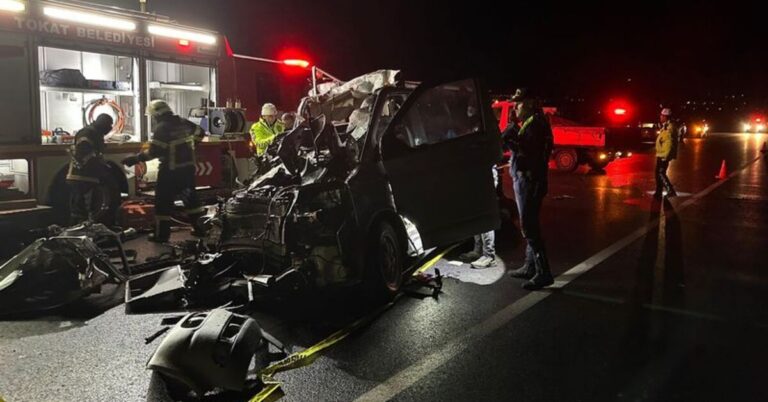 KAZA DEĞİL KATLİAM | Tokat’ta son dakika trafik kazası: 5 kişi can verdi! – Güncel haberler